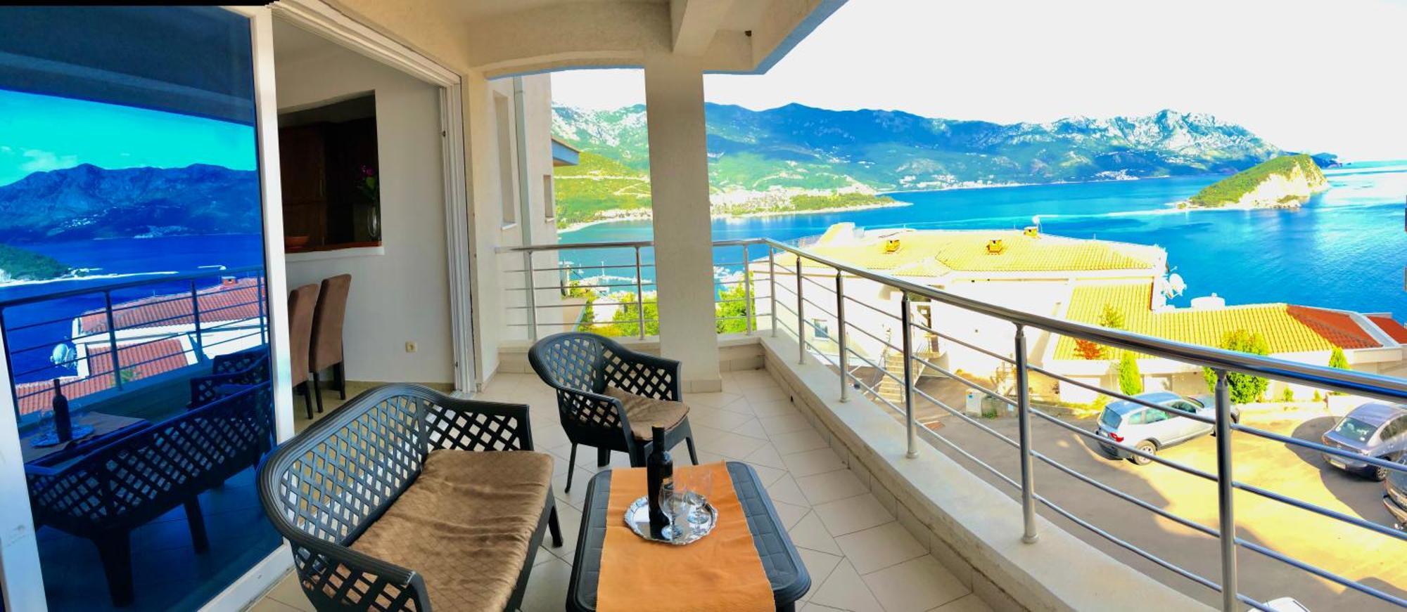 Apartments Violeta Budva Exterior foto